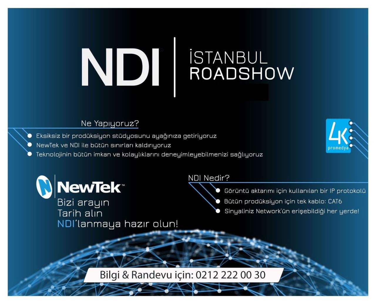 2019 Yılında NDI Roadshow yaptık..