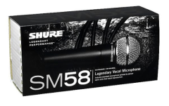 Shure SM58SE - ON OFF SWITCHLI EL MİKROFONU