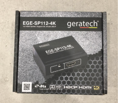 GERATECH EGE-SP112-4K 1x2 HDMI Splitter (1 GİRİŞ - 2 ÇIKIŞ)