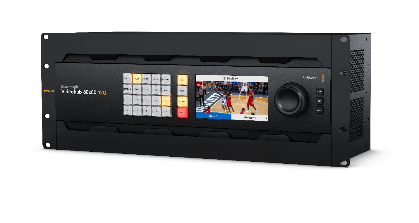 Blackmagic Videohub 80x80 12G