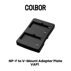 COLBOR VAP1- NP-F to V-Mount Adapter Plate