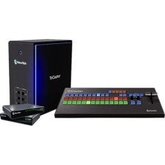 NewTek- VIZRT TriCaster TC Mini 4K Bundle - NDI / with Viz Connect Solo 12G- SDI Hepsi bir arada (All-in-one) Canlı Yayın Sistemi