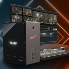 NewTek- VIZRT TriCaster Mini Go Bundle - Hepsi bir arada (All-in-one) Canlı Yayın Sistemi