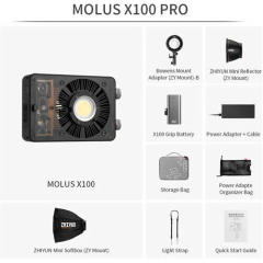 Zhiyun MOLUS X100 Bi-Color Pocket COB Monolight (Pro)