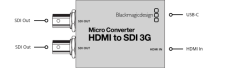 Micro Converter HDMI to SDI 3G